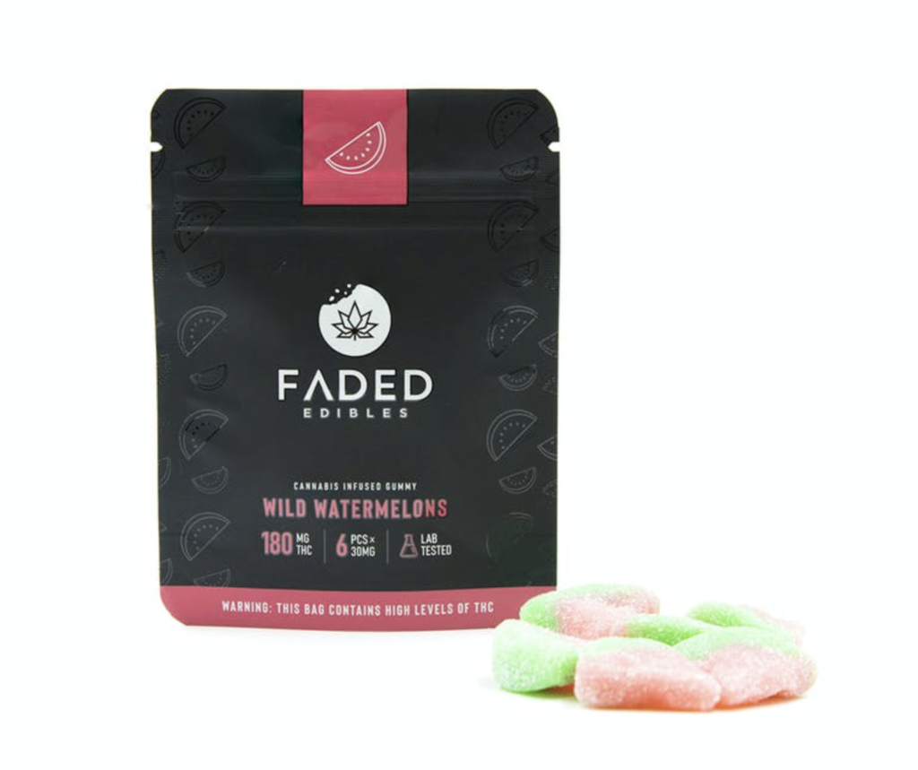 Faded Cannabis Co: Wild Watermelons 180mg