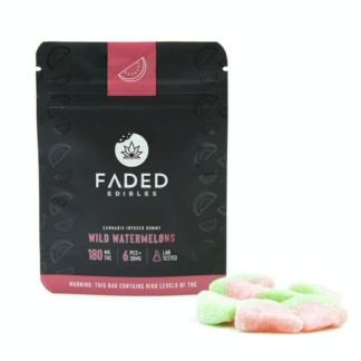 Faded Cannabis Co: Wild Watermelons 180mg
