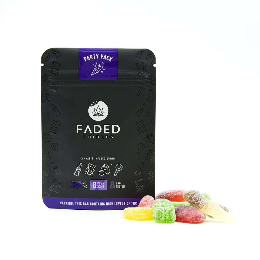 Faded Cannabis Co: Party Pack 240mg