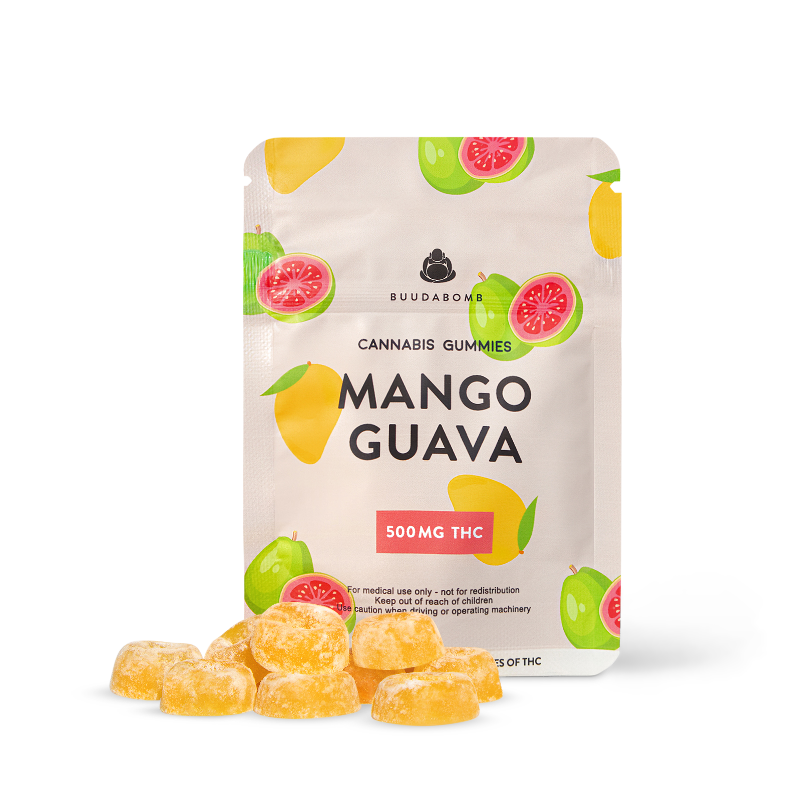 BuudaBomb Mango Guava 500mg - Haze Delivery