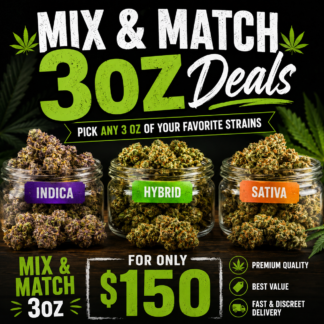Mix & Match 3oz Deals for $150