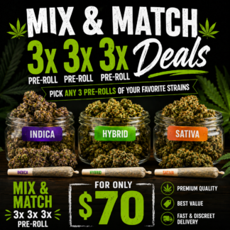 Mix & Match 3x 3x 3x Pre Rolls