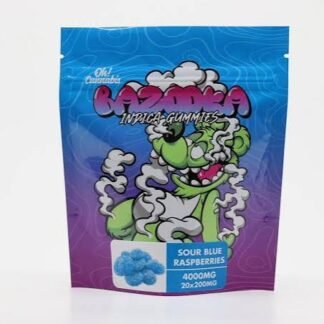 Bazooka Sour Raspberry Gummies
