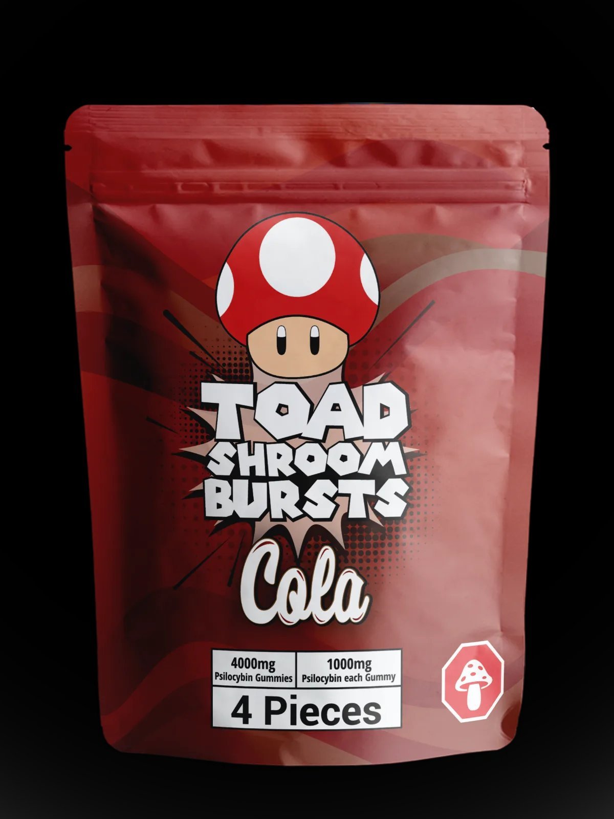 Toad Shrooms Burst - Cola 4000mg