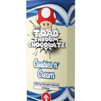 Toad Shrooms- Cookies n’ Cream White Chocolate 5000mg